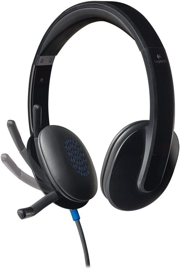 Logitech USB Headset H540 para Windows y Mac, Skype certificado