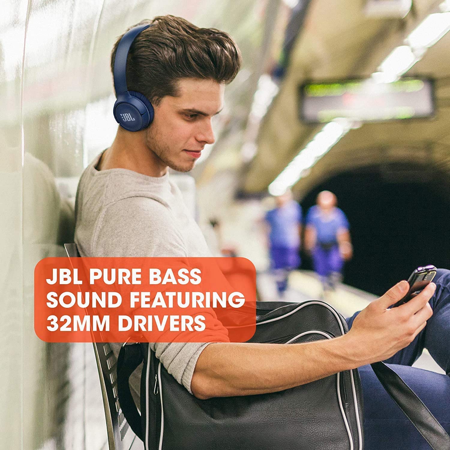 JBL Tune 510 BT Audífonos inalámbricos con sonido Purebass