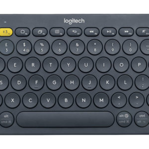 Teclado bluetooth Logitech K380 QWERTY español color negro