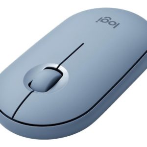 Mouse inalámbrico Logitech Pebble M350 gris azulado