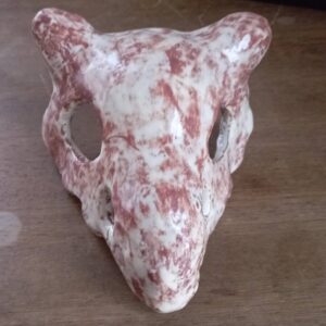 Adorno para acuario craneo pokemon Cubone Cerámica